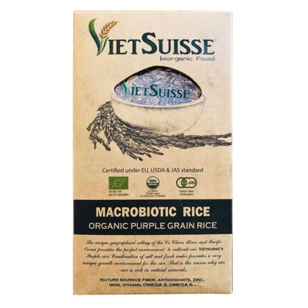 Gạo tím hữu cơ VietSuisse