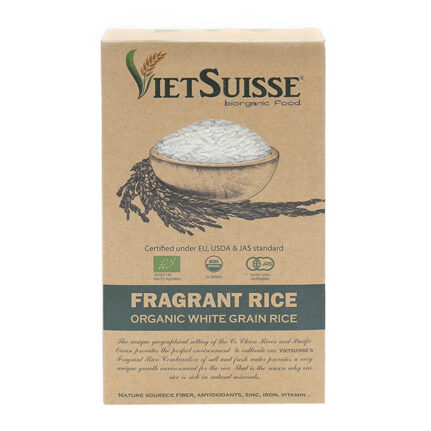 Gạo trắng hữu cơ VietSuisse