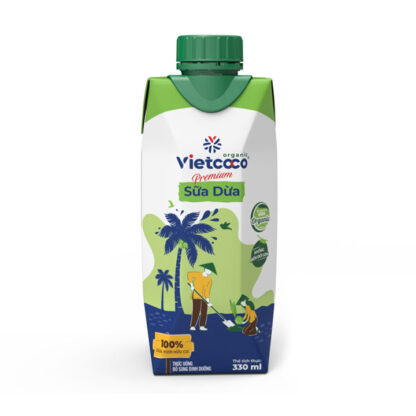 Sữa dừa hữu cơ VIETCOCO 330ml