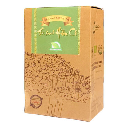 Trà xanh Shan Tuyết cổ thụ hữu cơ (loại đặc biệt) Cao Bo Organic Tea 100g