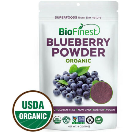 Bột việt quất (blueberry) hữu cơ BioFinest 114g