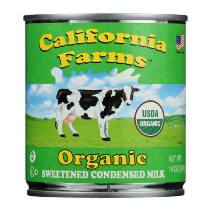 Sữa đặc hữu cơ có đường California Farms 397g