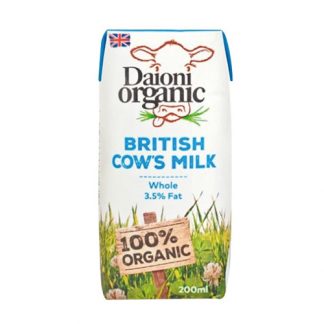 Sữa bò hữu cơ nguyên kem Daioni Organic