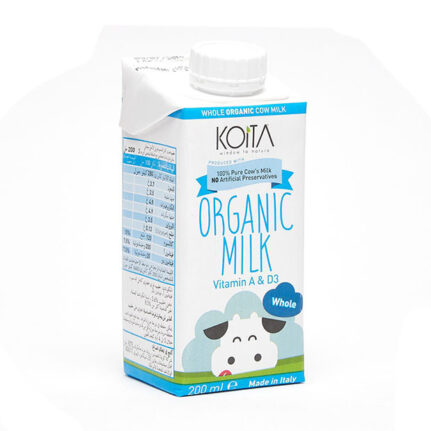 Sữa bò hữu cơ Koita Milk nguyên kem 200ml