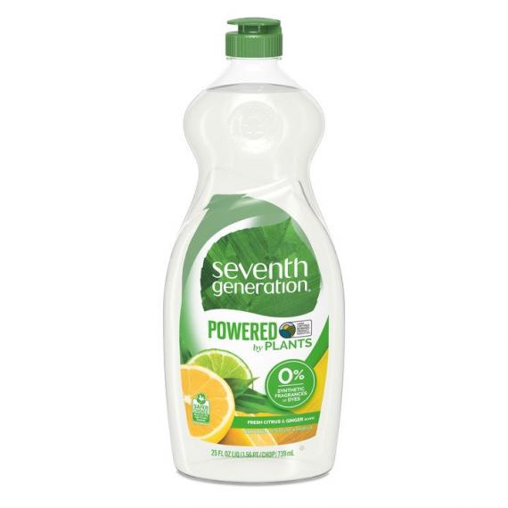 Nước rửa chén Seventh Generation chanh gừng