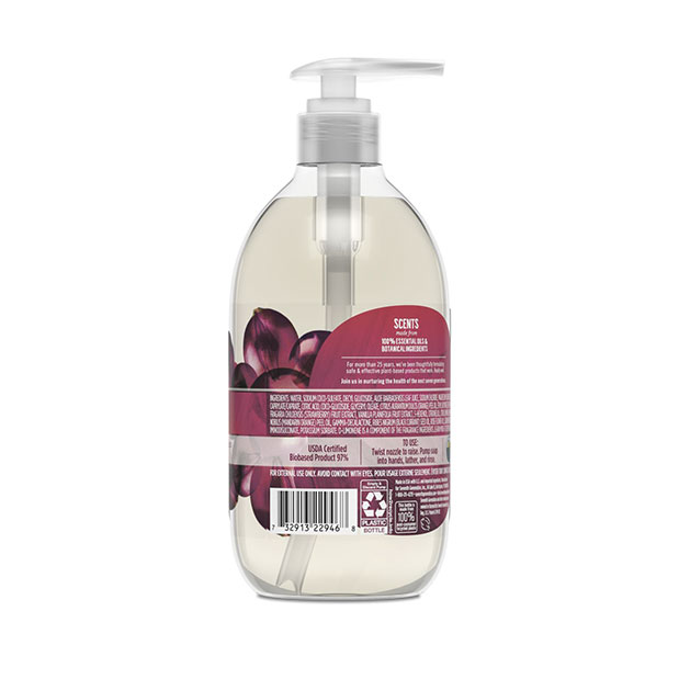 Nước rửa tay Seventh Generation quả lý chua hoa hồng
