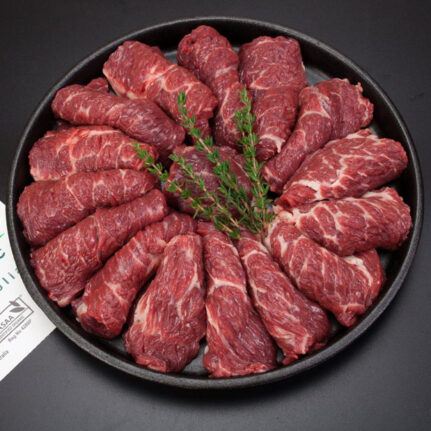 Bẹ sườn bò hữu cơ (Beef Chuck Ribs Meat) OBE Organic 500g