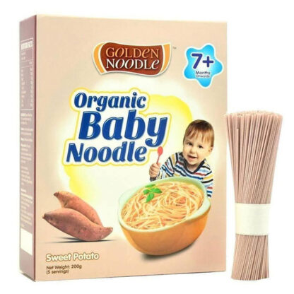 Mì hữu cơ cho trẻ ăn dặm khoai lang Golden Noodle 200g