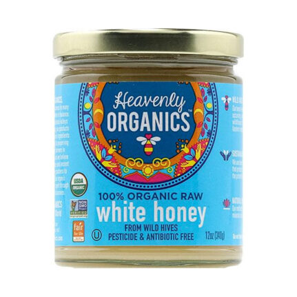 Mật ong trắng nguyên chất hữu cơ Heavenly Organics 340g