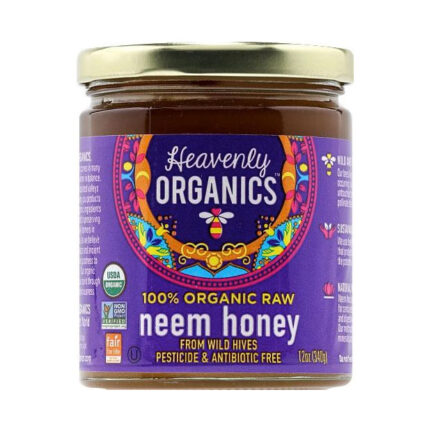Mật ong hoa Neem nguyên chất hữu cơ Heavenly Organics 340g