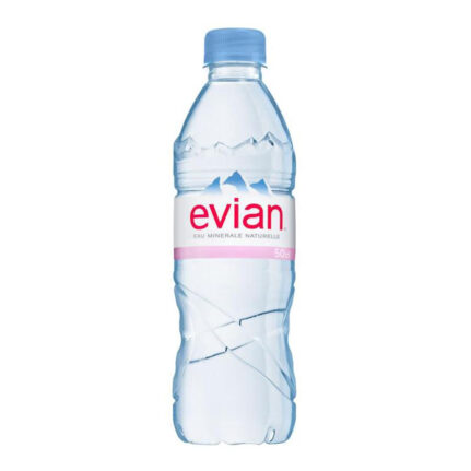 Nước khoáng thiên nhiên Evian chai 500ml