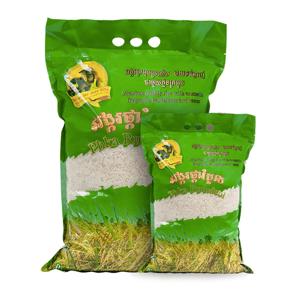 Gạo lúa mùa hoàng gia Phka Romdoul Campuchia 5kg