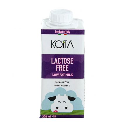 Sữa bò hữu cơ Koita Lactose Free 200ml