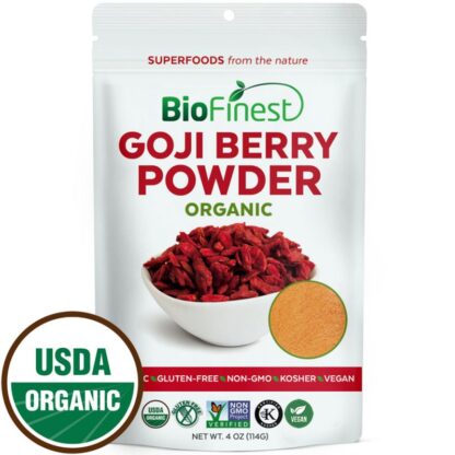 Bột kỷ tử (goji berry) hữu cơ BioFinest
