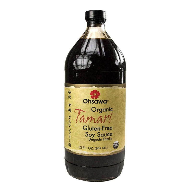 Nước tương men sống hữu cơ Ohsawa Tamari 947ml