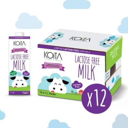 Sữa bò hữu cơ Koita Milk Lactose Free