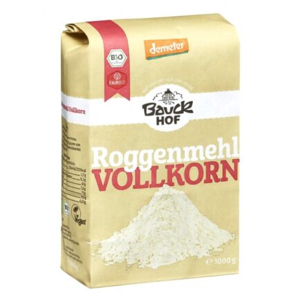 Bột mì đen hữu cơ Bauckhof VollKorn