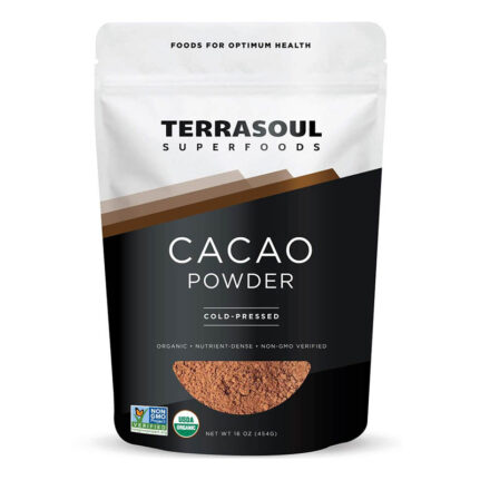 Bột Cacao tươi hữu cơ sấy lạnh Terrasoul 454g