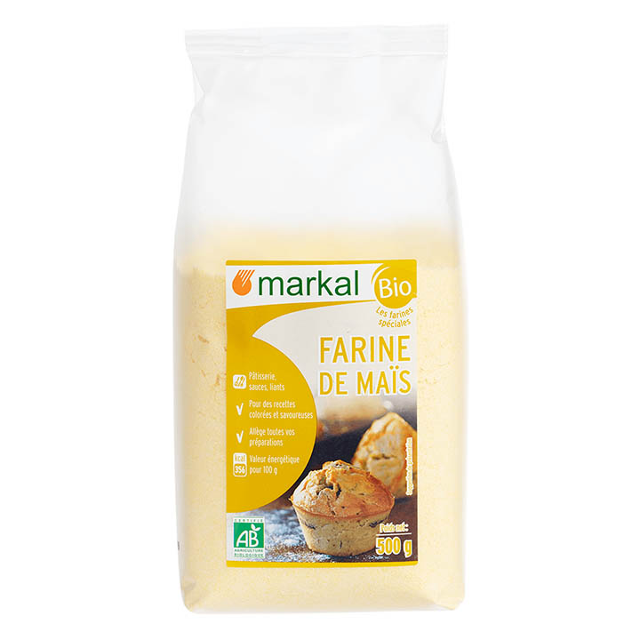 Bột bắp hữu cơ Markal (hạt mịn) 500g