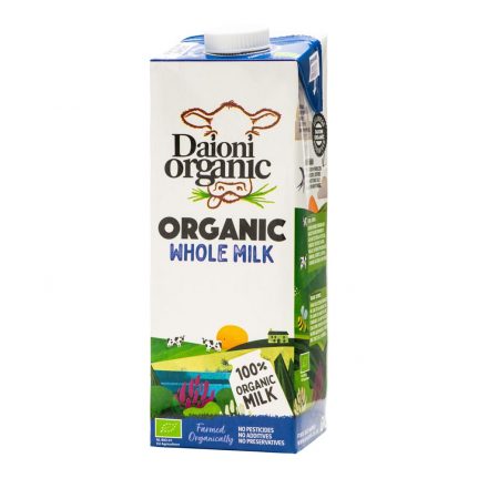 Whole milk Daioni Organic 1L